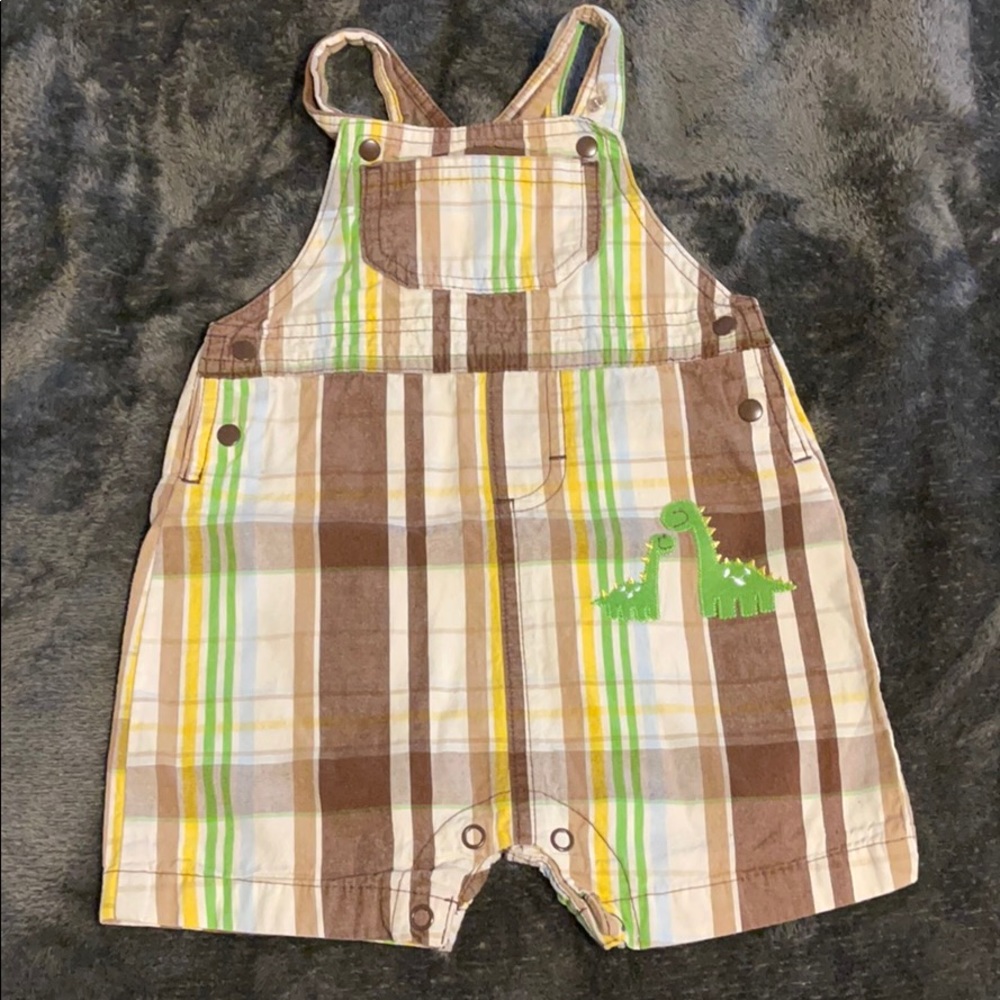 Baby overall shorts